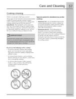 Preview for 57 page of Electrolux CEW30EF6GBA Use & Care Manual