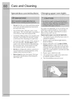 Preview for 60 page of Electrolux CEW30EF6GBA Use & Care Manual