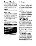 Preview for 12 page of Electrolux CF463 Instructions For Use Manual