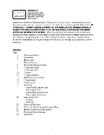 Preview for 3 page of Electrolux CF502 User Handbook Manual