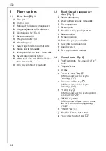 Preview for 34 page of Electrolux CG 6400 Operating Instructions Manual