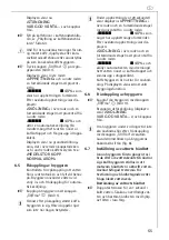 Preview for 65 page of Electrolux CG 6400 Operating Instructions Manual