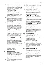 Preview for 113 page of Electrolux CG 6400 Operating Instructions Manual