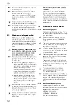 Preview for 120 page of Electrolux CG 6400 Operating Instructions Manual