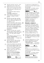 Preview for 137 page of Electrolux CG 6400 Operating Instructions Manual