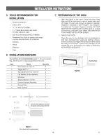 Preview for 3 page of Electrolux CGBM185KBA Installation Instructions Manual