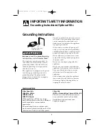 Предварительный просмотр 9 страницы Electrolux CGLMV168 Use & Care Manual