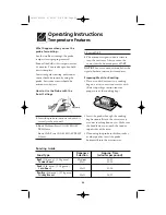 Предварительный просмотр 22 страницы Electrolux CGLMV168 Use & Care Manual