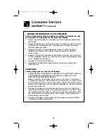 Предварительный просмотр 43 страницы Electrolux CGLMV168 Use & Care Manual