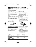 Предварительный просмотр 66 страницы Electrolux CGLMV168 Use & Care Manual