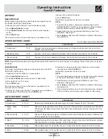 Preview for 15 page of Electrolux CGLMV169 Use & Care Manual