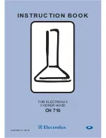 Electrolux CH 710 Instruction Book preview