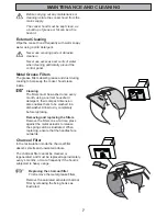 Preview for 7 page of Electrolux CH 710 Instruction Book