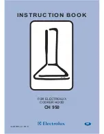 Electrolux CH 950 Instruction Book предпросмотр