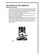 Preview for 5 page of Electrolux CHDI 8610 Operating And Installation Manual