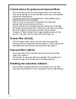 Preview for 8 page of Electrolux CHDI 8610 Operating And Installation Manual