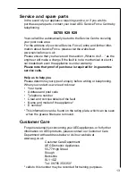 Preview for 13 page of Electrolux CHDI 8610 Operating And Installation Manual