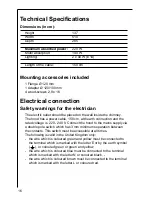 Preview for 16 page of Electrolux CHDL 4150 Operating And Installation Manual