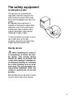 Preview for 9 page of Electrolux Chef CKG5060S Instruction Book