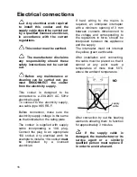 Preview for 16 page of Electrolux Chef CKG5060S Instruction Book