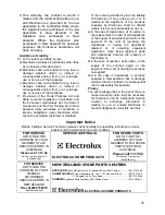 Preview for 37 page of Electrolux Chef CKG5060S Instruction Book