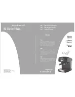 Electrolux Chef CREMA User Manual preview