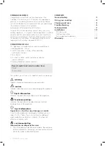 Preview for 2 page of Electrolux CHG606SB User And Installation Manual