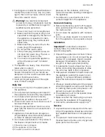 Preview for 3 page of Electrolux CI 800 FA User Manual