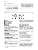 Preview for 4 page of Electrolux CI 800 FA User Manual