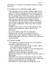 Preview for 3 page of Electrolux CI1001 User Manual