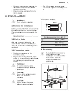 Preview for 7 page of Electrolux CIS64383 User Manual