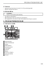 Предварительный просмотр 9 страницы Electrolux CKH8000X User Manual