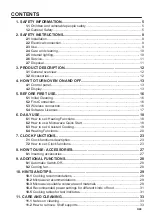 Preview for 3 page of Electrolux CKM1000CX User Manual