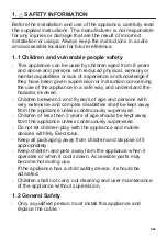 Preview for 5 page of Electrolux CKM1000CX User Manual