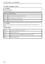 Preview for 34 page of Electrolux CKM1000CX User Manual