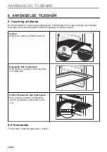 Предварительный просмотр 24 страницы Electrolux CKP826V User Manual