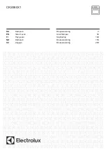 Preview for 1 page of Electrolux CKS980X1 User Manual