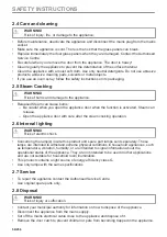 Preview for 58 page of Electrolux CKS980X1 User Manual