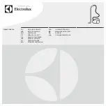 Electrolux Classic Silence Instruction Book preview