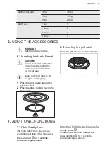 Preview for 13 page of Electrolux CMS4253TMX User Manual