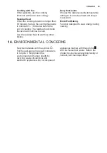 Preview for 39 page of Electrolux COB520X User Manual