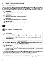 Preview for 4 page of Electrolux Combi TOUCH Series User Manual