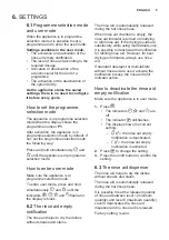 Preview for 9 page of Electrolux ComfortLift ESF8735ROX User Manual