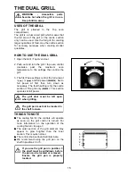 Preview for 15 page of Electrolux COMPETENCE 5212 BU Operating Instructions Manual