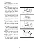 Preview for 20 page of Electrolux COMPETENCE 5212 BU Operating Instructions Manual