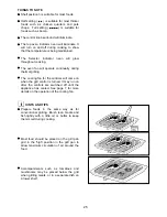 Preview for 25 page of Electrolux COMPETENCE 5212 BU Operating Instructions Manual