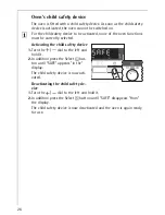 Preview for 26 page of Electrolux COMPETENCE B59012-4 Operating Instructions Manual