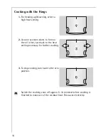 Preview for 14 page of Electrolux COMPETENCE E3101-1 Operating Instructions Manual