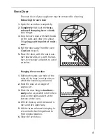 Preview for 47 page of Electrolux COMPETENCE E3101-1 Operating Instructions Manual