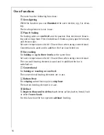 Preview for 14 page of Electrolux COMPETENCE E4000-1 Operating Instructions Manual